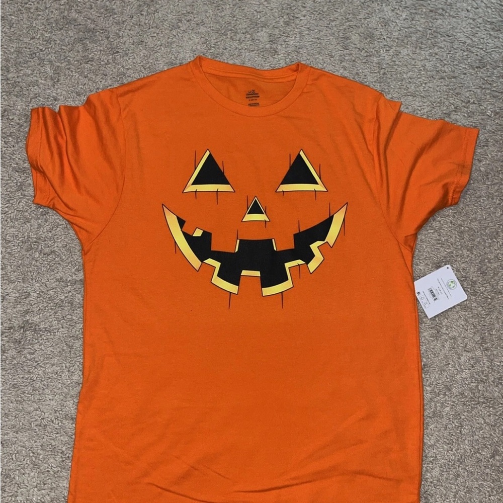 Men's Orange Jack-O'-Lantern Tee